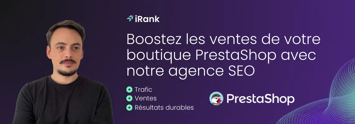 bannière agence seo prestashop